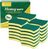 ORIGHTY Heavy Duty Cellulose Scrub Sponges - 24 Count, Powerful Scrubbing & Cleaning for Dishes and Kitchen