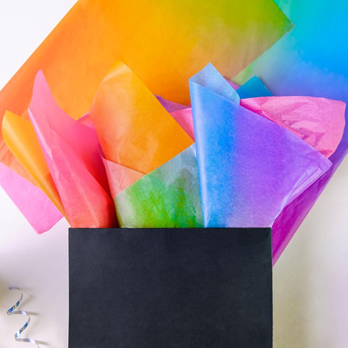 MR FIVE 40 Sheets Gradient Tissue Paper Bulk, 20"x 28" for Gift Bags, Crafts, and Party Decorations