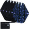 Leekalos Reusable Bamboo Cloth Pads, Light Incontinence Pads - Pack of 6 with 1 Small Wet Bag