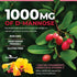ForestLeaf D Mannose 1000mg Capsules - D-Mannose with Cranberry, Hibiscus & VIT C for Urinary Tract Health