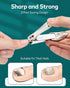 Nail Clippers for Thick Nails - Professional Nail Cutter with Catcher, Medical Grade Stainless Steel, Sharp and Durable