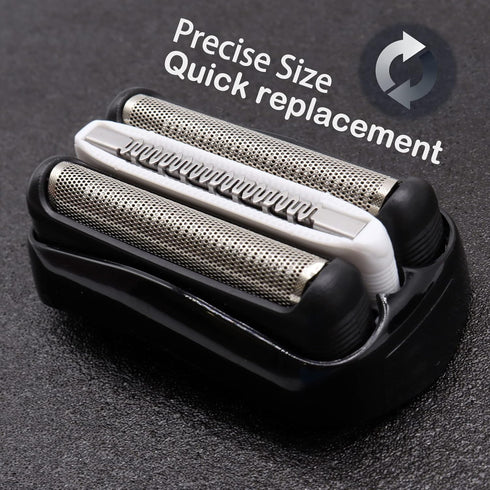 Series 3 32B Shaver Replacement Head, Braun Electric Shaver 3040s, Foil & Cutter Razor Replacement for Braun 3000s 3010