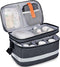 Medication Organizer Storage Bag,Portable Pill Bottle Organizer with Hand or One Shoulder,Travel