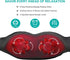 Heated Shiatsu Neck and Back Massager for Deep Tissue Relief