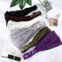 WILLBOND 6 Pieces Lace Headbands for Women, Crochet Elastic Bohemian Vintage Hair Turban Accessories, Retro Pattern, 6