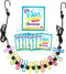 Skywin Travel Laundry Detergent + Portable Clothesline Kit, 12 Clips, 8 Pack Effective Travel Detergent Packets