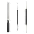 KLIPP Ingrown Toenail Tool Kit for Men and Women – Ingrowing Toe Nail Lifter, Rounded File, Metal Fingernail File for