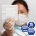 MED Pride Bordered Gauze-Island Dressing 4'' x 4'' | 25 Individually Packed Pouches, Sterile & Highly Absorbent