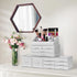 Sorbus Large Makeup Organizer, Stackable Jewelry & Makeup Storage for Vanity, Bathroom with 12 Drawers for Cosmetic