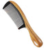 Onedor Handmade Hair Combs - Buffalo Horn and Sandalwood, Anti-Static Wooden Detangler (Fine Tooth)