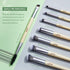 Jessup Vegan Makeup Brushes Set, 12pcs Premium Synthetic Brushes for Foundation, Highlight, Eyeshadow