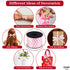 KatchOn Red Valentines Day Ribbon, 100 Yards, Heart Ribbon for Crafts, Decorations, Gift Wrapping