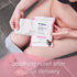 Dr. Talbot's Mom Postpartum Perineal Pad Liners, Instant Cooling Witch Hazel Pad Liners for Postpartum Care, 24 Liners
