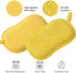 wmm Packaging (6pcs) Multipurpose Kitchen Scrub Sponges, Heavy Duty Cleaning Non-Scratch Scrub Sponge, Reusable