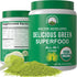 Peak Performance Organic Greens Superfood Powder with 25+ Organic Ingredients for Max Energy & Athletic Performance