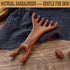 Sandalwood Scalp Gua Sha & Massage Comb - Relaxation Tool