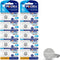 PKCELL 10 Pack CR1216 Watch Battery CR1216 3V Lithium Coin Cell Battery