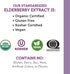 Nature's Way Sambucus Elderberry Immune Syrup for Ages 1+, USDA Certified Organic, Black Elderberry Extract, 4 Fl Oz