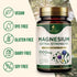 Magnesium Pills Extra Strength 1000mg | 60 Capsules | Chelated for Ultra Absorption | Non-GMO Supplement for Bone,