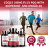 CoQ10-100mg-Softgels with PQQ, BioPerine & Omega-3, High Absorption Coenzyme Q10 Supplement, 120 Servings