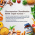 VITALITOWN Glucosamine Chondroitin MSM | Triple Action+ Joint Formula with Collagen, Boswellia, Turmeric, Hyaluronic