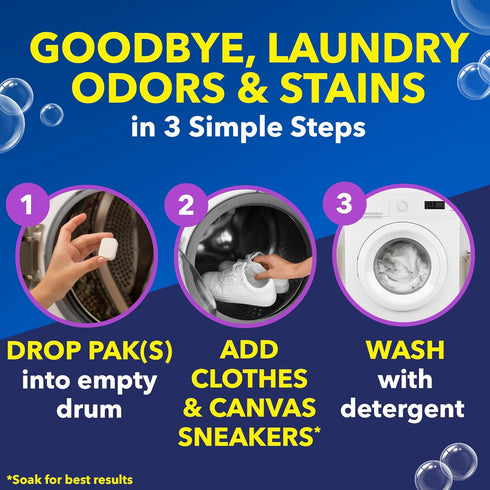 OxiClean Odor Blasters, Odor and Stain Remover Power Paks, 24ct