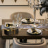 Zonon 200 Pcs Happy Birthday Guest Napkins Black and Gold Themed Disposable Party Napkins Balloon Disposable Hand