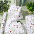 JarThenaAMCS Wildflower Wrapping Paper Mini Roll, 17 Inch x 32.8Ft Watercolor Floral Gift Wrap for DIY Craft
