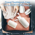 Toothbrush Travel Case, Portable Plastic Container for Traveling, Toothbrush Holders (White)