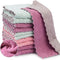 20 Packs Kitchen Cloth Dish Towels, Nonstick Oil Fast Drying Washcloths, Highly Absorbent Cleaning Clothes