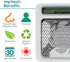 Fresh Products myfresh Fragrance Refill, Air Freshener, Seaside Breeze, Pink, 6pk, Eliminates Sticky Residue