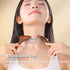 viviyoo Premium Gold Sandalwood Wide Tooth Comb - Wooden Scalp Massager & Gua Sha Tool for Lymphatic Drainage, Head