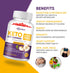 Keto ACV Gummies - Pro Active Super Apple Cider Vinegar for Advanced Weight Loss & Belly Fat Burn - 1000MG