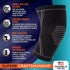 Knee Brace for Pain Relief, 2 Pack Compression Sleeves for Men and Women, Support for Weightlifting, Gym, Workout,