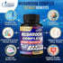 Organic Cadane 13in1 Mushroom Complex Supplements - Brain, Memory, Energy Production & Immune System - & Lions Mane Mushroom, Reishi, Turkey Tail, Maitake, Chaga & More - 90 Capsules