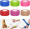 Twavang 6 Pack 1 Inches Self Adhesive Bandage Wrap Breathable Cohesive Bandage Elastic