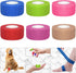 Twavang 6 Pack 1 Inches Self Adhesive Bandage Wrap Breathable Cohesive Bandage Elastic