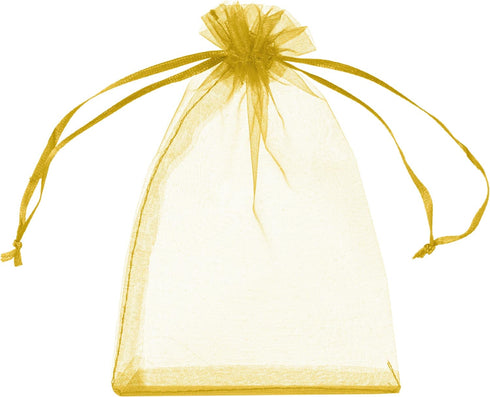 Volanic 100PCS 4X6 Inch Sheer Organza Bags with Drawstring for Candy, Jewelry, Party, Wedding Favor Gift