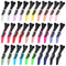 HH&LL 30pcs Alligator Hair Styling Sectioning Clips in 15 Colors