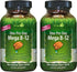 Irwin Naturals One-Per-Day Mega B-12, 1,500mcg High Potency Vitamin, 60 Liquid Softgels, Pack of 2