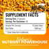 HONEYBEEZONE 100% Natural Raw Bee Pollen Granules - 60 Veggie Capsules, Superfood, Gluten-Free