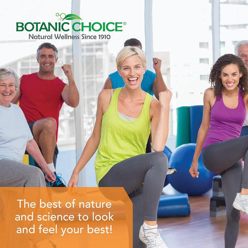 Botanic Choice Premium Turmeric Antioxidant Support, Joint Health Supplement for Adults, 180 Vege Capsules