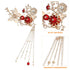 Lurrose Japanese Hairpins, Butterfly Tassel Kimono Kanzashi Bobby Pins Hair Clip Accessory for Traditional Kimono