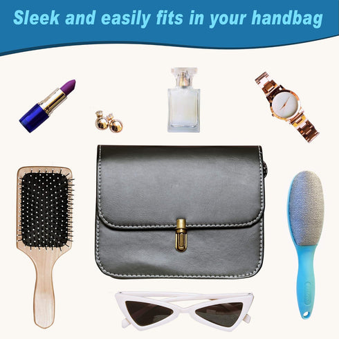 ezclean 2 Pack Reusable Lint Brush, Double Sided Pet Hair Remover for Clothes, Couch, Dog Cat Hair Cleaner