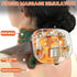 SLUXE 4D Shoulder and Neck Massager, Bionic Heated Massager, Shiatsu Neck Massager with Fingers, Kneading Massage, Skin