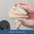 S&T INC. Exfoliating Washcloths, Dual Sided Scrub Towel for Face and Body, 9.9 Inch x 9.9 Inch, Grey, 3 Pack