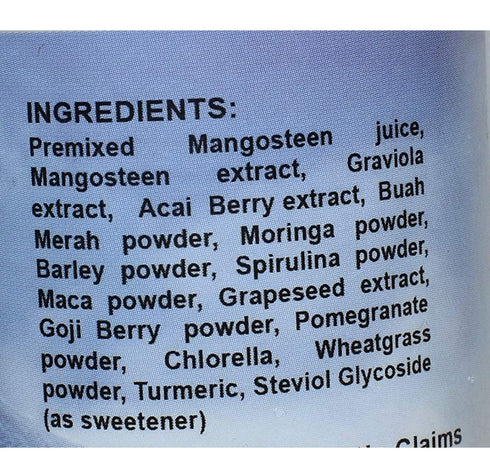 Optimum Organics 15in1 Immune ONE OPTI JUICE Mix with Steviol Glycosides, Anti-Oxidants, System Booster