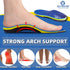 Heavy Duty Support Pain Relief Thick Orthotics Insole, 220+ lbs Plantar Fasciitis Relief High Arch Support (L)
