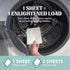 Cleancult Laundry Detergent Sheets - 60 Loads, Fragrance Free, Concentrated Liquidless, No Harsh Chemicals