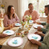 YoehMongYo 60 Packs Easter Plates Disposable Dinner Egg Plate Happy Easter Paper Plates with Bunny Patterns for Holiday